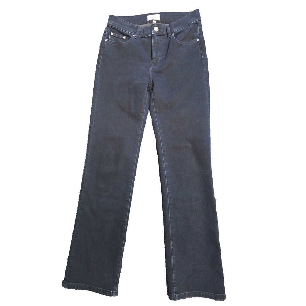 NEW DL1961 Mara Mid Rise Ankle Straight Leg Jeans Size 27 Flatiron Dark Wash